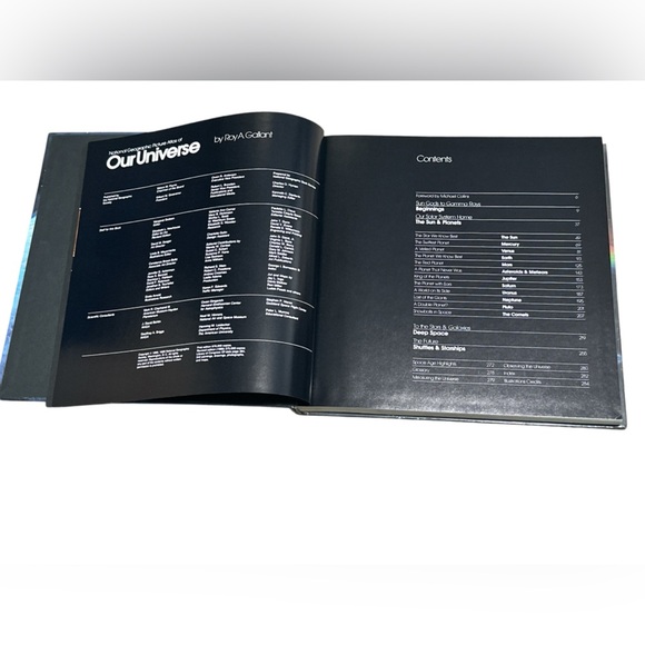 National Geographic, Our Universe Hardcover VTG 1986 Book - Picture 3 of 3